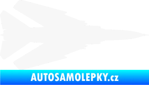 Samolepka Stíhací letoun 007 pravá MIG bílá