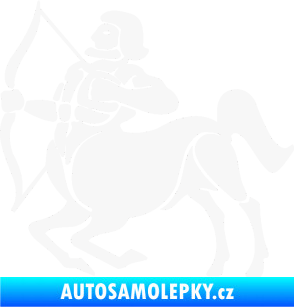 Samolepka Střelec 004 levá bílá