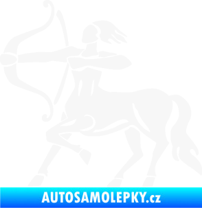 Samolepka Střelec 005 levá bílá