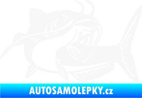 Samolepka Sumec 001 pravá bílá