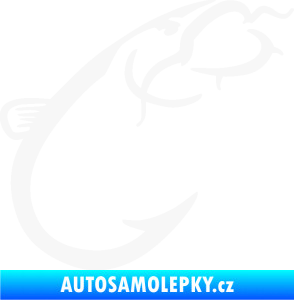Samolepka Sumec 003 pravá bílá