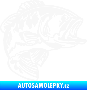 Samolepka Sumec 007 pravá bílá