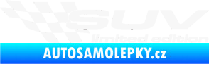 Samolepka SUV limited edition levá bílá