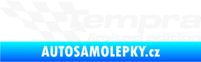 Samolepka Tempra limited edition levá bílá