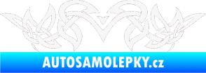 Samolepka Tetování 152 bílá