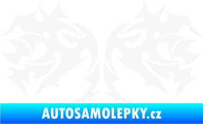 Samolepka Tetování 197 bílá