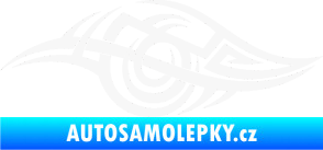 Samolepka Tetování 208 levá bílá