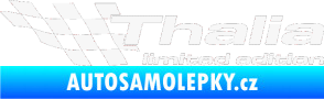 Samolepka Thalia limited edition levá bílá