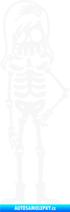Samolepka The Bone Family Slečna bílá