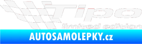 Samolepka Tipo limited edition levá bílá