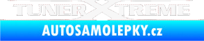 Samolepka Tuner extreme plny bílá
