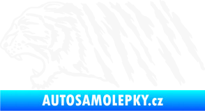 Samolepka Tygr 004 levá bílá