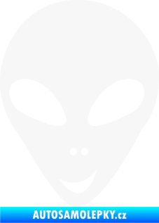 Samolepka UFO 004 levá bílá