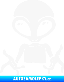 Samolepka UFO 006 levá bílá