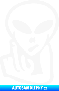 Samolepka UFO 008 levá bílá