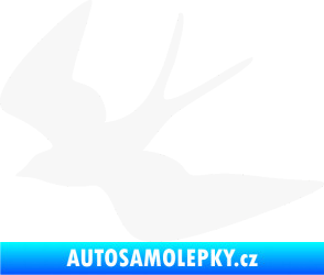 Samolepka Vlaštovka 001 levá bílá