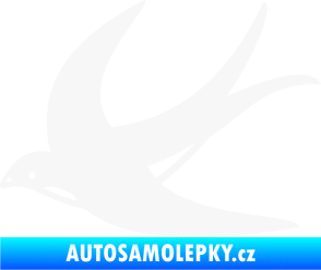 Samolepka Vlaštovka 004 levá bílá