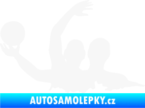 Samolepka Vodní pólo 001 levá bílá