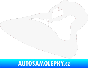 Samolepka Vodní skútr 002 levá bílá
