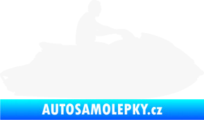 Samolepka Vodní skútr 003 pravá bílá