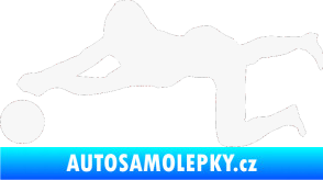 Samolepka Voleybal 008 levá bílá