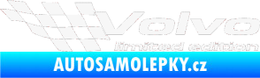 Samolepka Volvo limited edition levá bílá