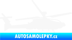 Samolepka Vrtulník 013 pravá bílá