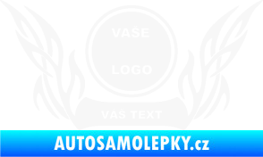 Samolepka Znak Tetování 002 bílá