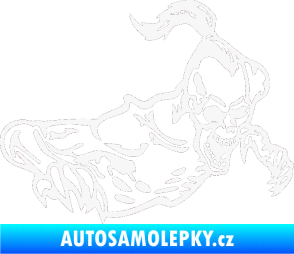 Samolepka Zombík pravá bílá