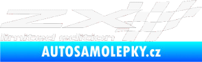Samolepka ZX limited edition pravá bílá