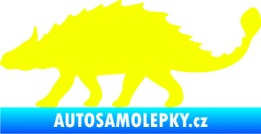 Samolepka Ankylosaurus 001 levá Fluorescentní žlutá