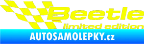 Samolepka Beetle limited edition levá Fluorescentní žlutá