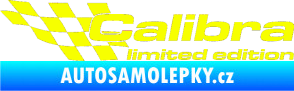Samolepka Calibra limited edition levá Fluorescentní žlutá