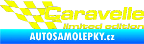 Samolepka Caravelle limited edition levá Fluorescentní žlutá