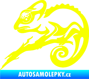 Samolepka Chameleon 001 levá Fluorescentní žlutá