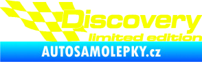 Samolepka Discovery limited edition levá Fluorescentní žlutá