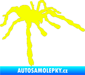 Samolepka Pavouk 013 - pravá Fluorescentní žlutá
