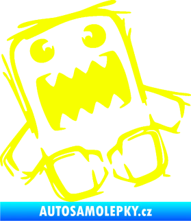 Samolepka Domo 009 levá crazy Fluorescentní žlutá