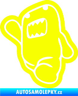 Samolepka Domo 013 levá běžící Fluorescentní žlutá