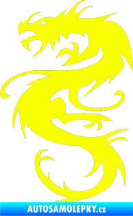 Samolepka Dragon 047 levá Fluorescentní žlutá