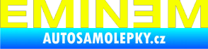 Samolepka Eminem Fluorescentní žlutá