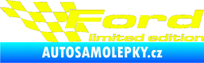 Samolepka Ford limited edition levá Fluorescentní žlutá