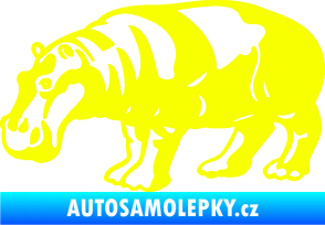 Samolepka Hroch 003 levá Fluorescentní žlutá