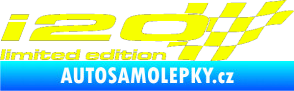 Samolepka i20 limited edition pravá Fluorescentní žlutá