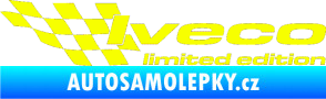 Samolepka Iveco limited edition levá Fluorescentní žlutá