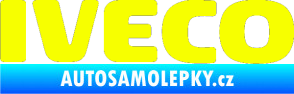 Samolepka Iveco Fluorescentní žlutá