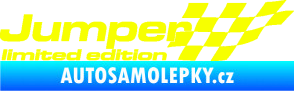Samolepka Jumper limited edition pravá Fluorescentní žlutá
