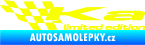 Samolepka Ka limited edition levá Fluorescentní žlutá