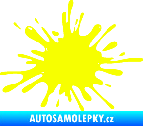 Samolepka Kaňka 002 levá Fluorescentní žlutá