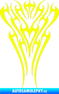 Samolepka Kapota 021 Fluorescentní žlutá